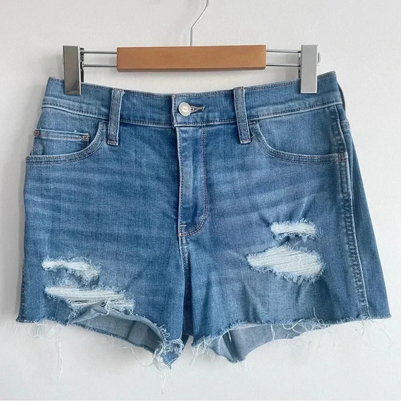 HOLLISTER | High Waist Distressed Shorts - US6 - Picture 4 of 6
